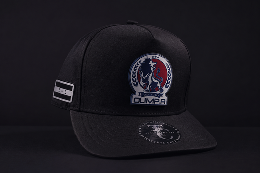 Gorra Oficial Olimpia Honduras Negra Unisex