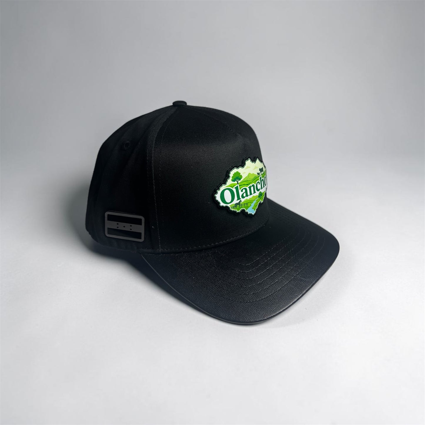 Olancho Trucker Hat Negra – Edición Mapa