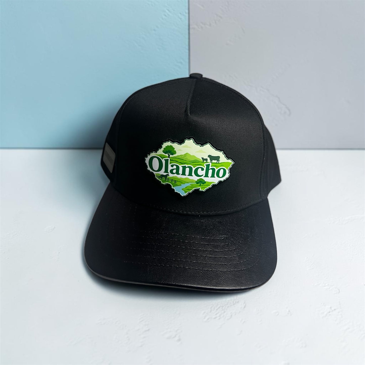 Olancho Trucker Hat Negra – Edición Mapa