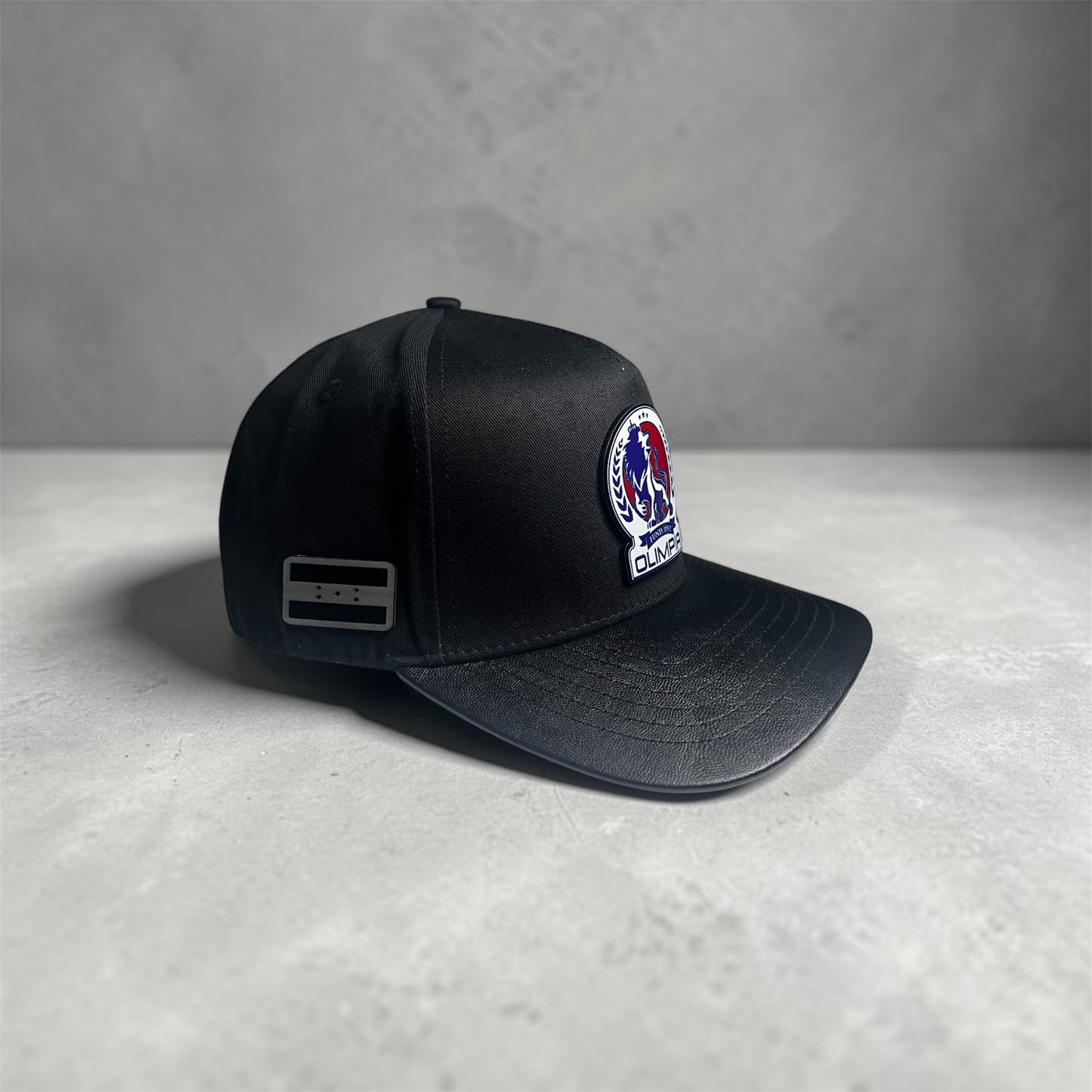 Gorra Oficial Olimpia Honduras Negra Unisex